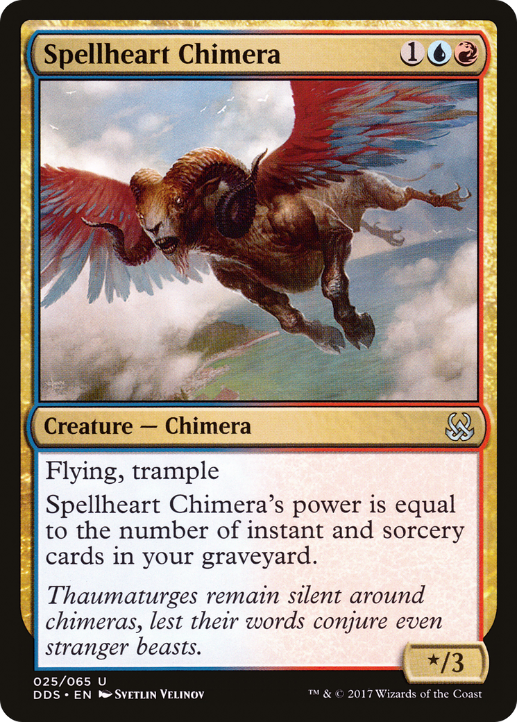Spellheart Chimera (DDS-025) [Duel Decks: Mind vs. Might]
