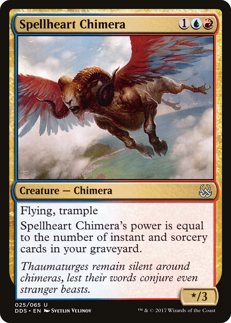 Spellheart Chimera (DDS-025) [Duel Decks: Mind vs. Might]