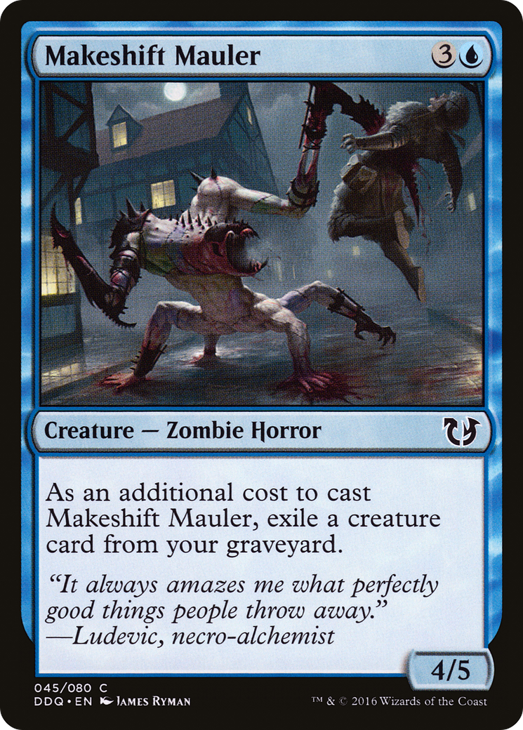 Makeshift Mauler (DDQ-045) [Duel Decks: Blessed vs. Cursed]
