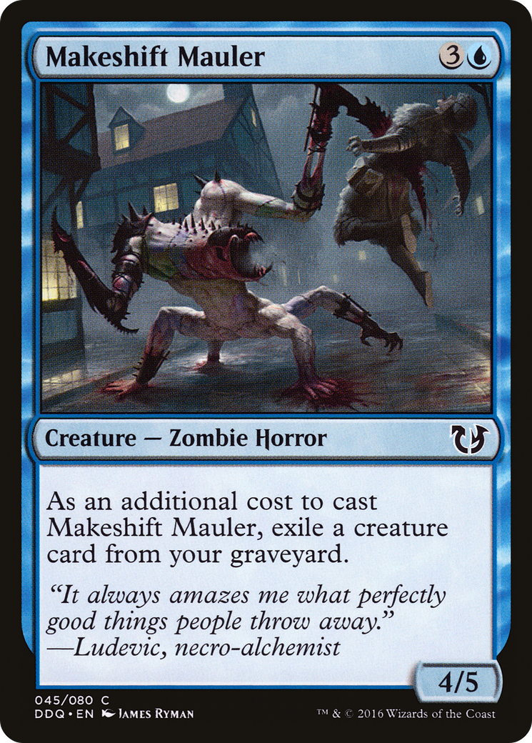 Makeshift Mauler (DDQ-045) [Duel Decks: Blessed vs. Cursed]