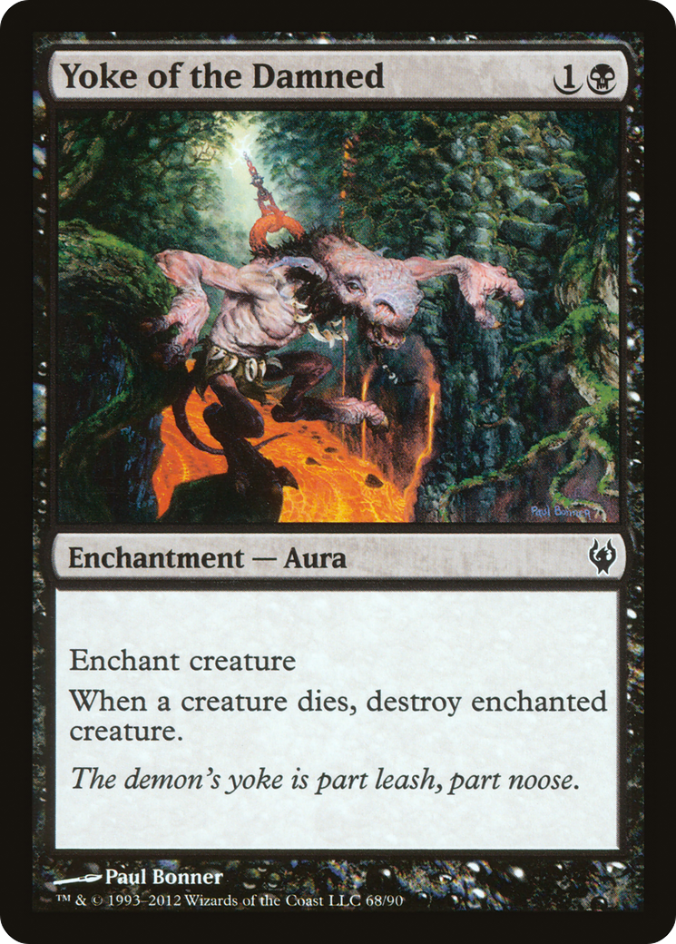 Yoke of the Damned (DDJ-068) [Duel Decks: Izzet vs. Golgari]