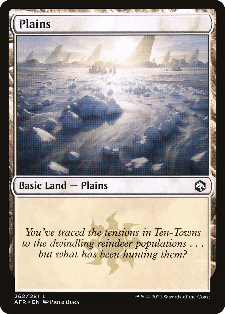 Plains (AFR-262) [Adventures in the Forgotten Realms] Foil