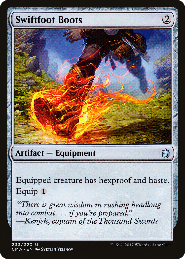Swiftfoot Boots (CMA-233) [Commander Anthology]
