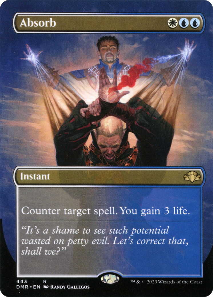 Absorb (DMR-443) [Dominaria Remastered] (Borderless)