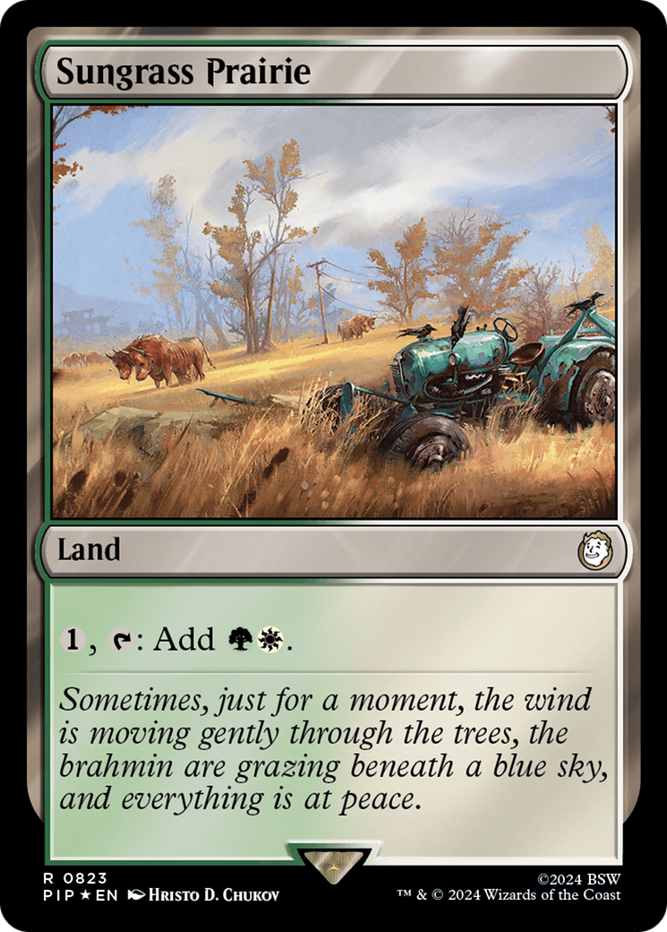 Sungrass Prairie (PIP-823) [Fallout] Foil