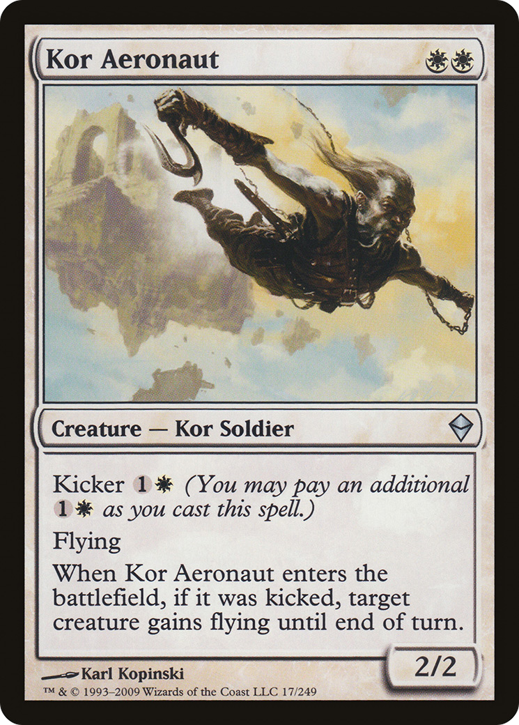 Kor Aeronaut (ZEN-017) [Zendikar] Foil