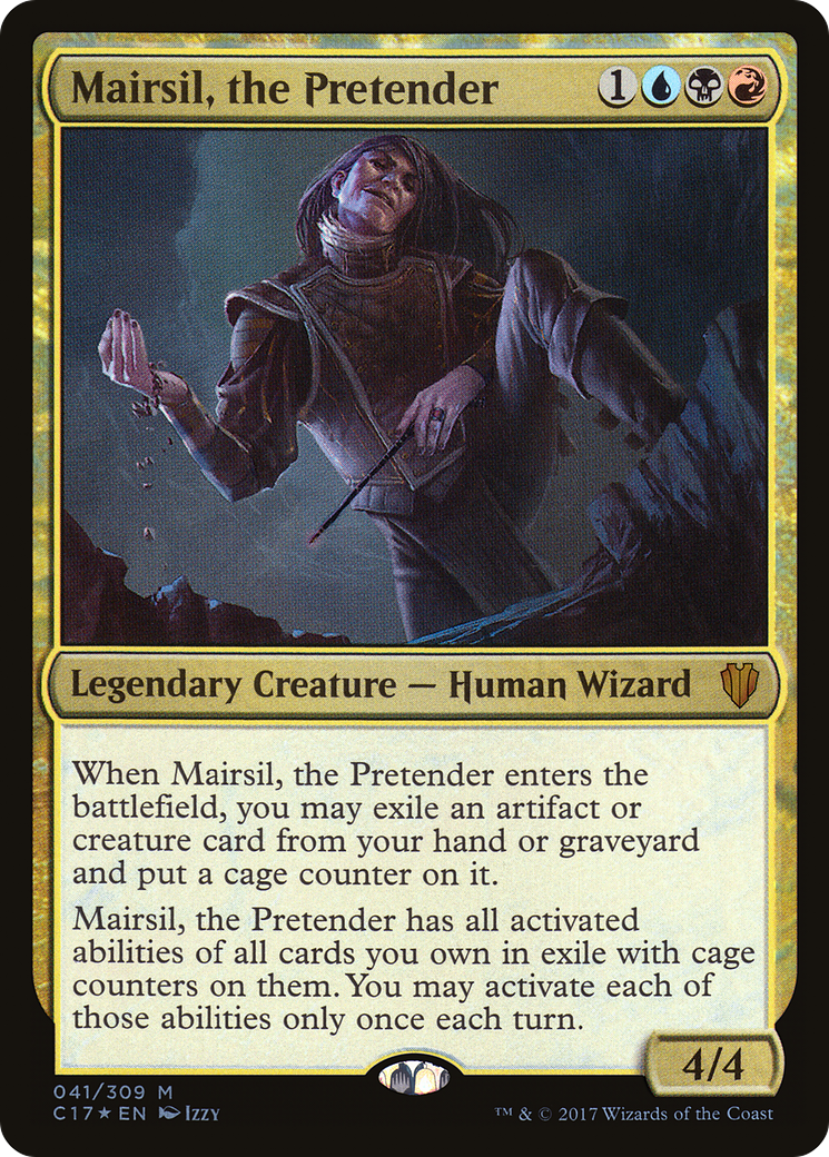 Mairsil, the Pretender (C17-041) [Commander 2017] Foil