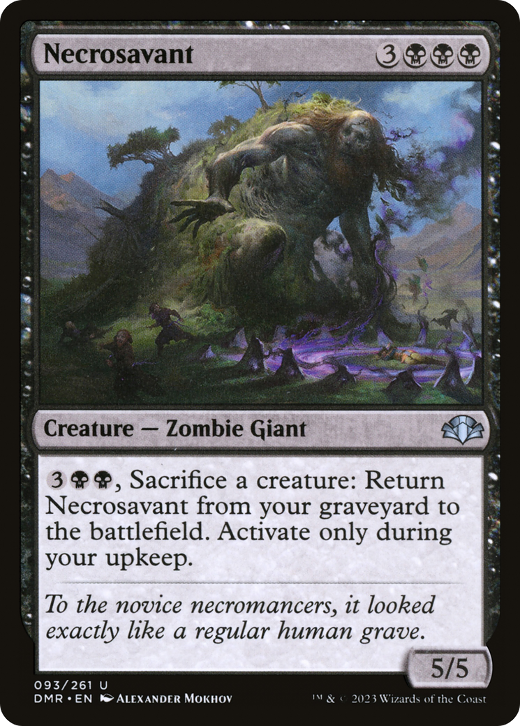 Necrosavant (DMR-093) [Dominaria Remastered]