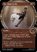 The Chase Is On (MKM-304) [Murders at Karlov Manor]: (Showcase) Foil
