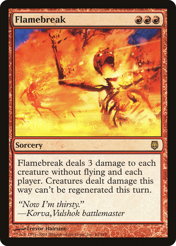 Flamebreak (DST-061) [Darksteel]