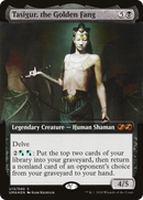Tasigur, the Golden Fang (UMA:BT-U13) [Ultimate Box Topper]: (Extended Art) Foil