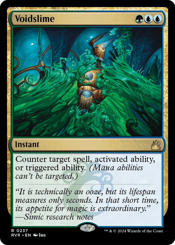 Voidslime (RVR-237) [Ravnica Remastered] Foil