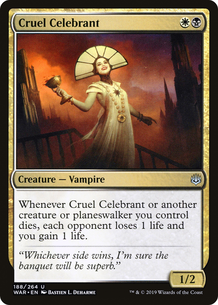Cruel Celebrant (WAR-188) [War of the Spark]