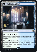 Meticulous Archive (PRE-264S) [Murders at Karlov Manor Promos] Foil
