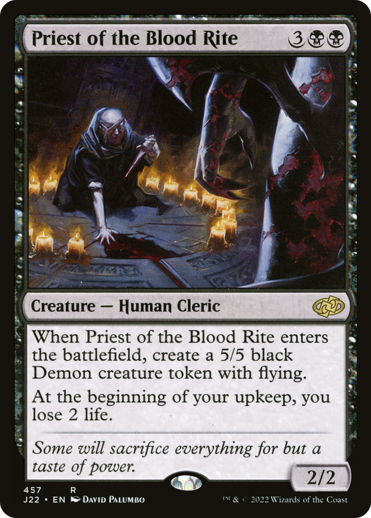 Priest of the Blood Rite (J22-457) [Jumpstart 2022]