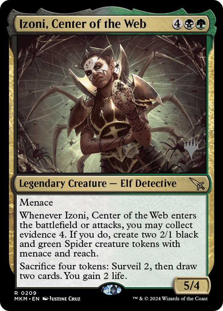 Izoni, Center of the Web (PPMKM-209) [Promo Pack: Murders at Karlov Manor Promos]