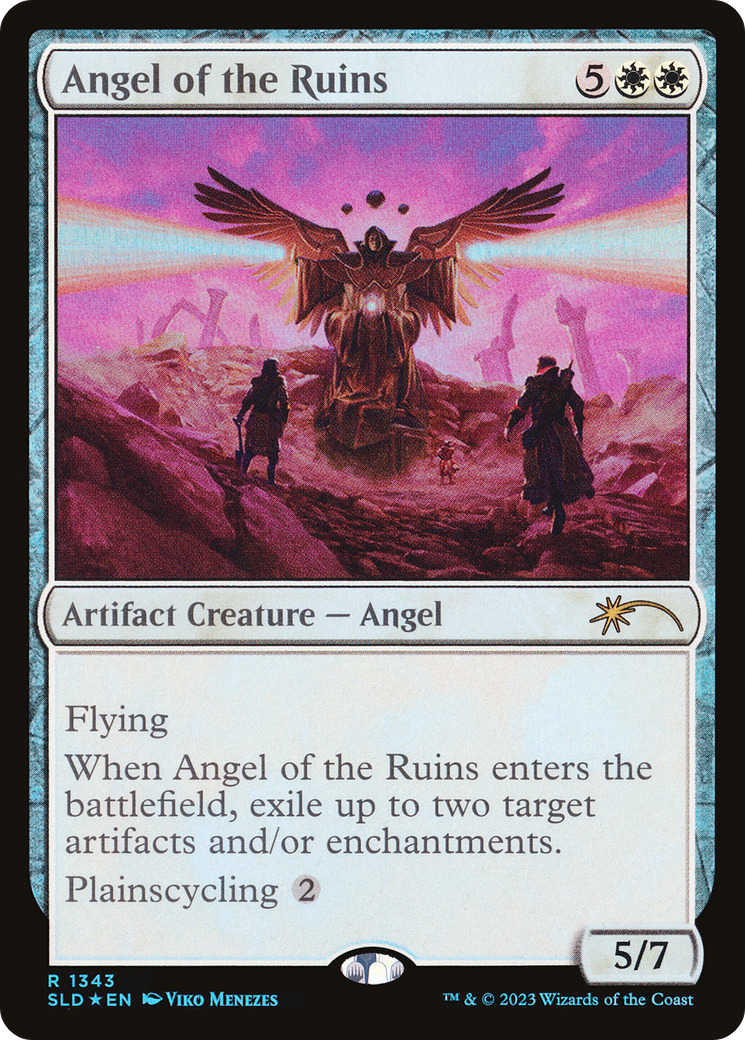Angel of the Ruins (SLD-1343) [Secret Lair Drop] Foil