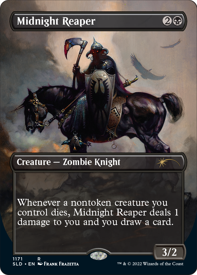 Midnight Reaper (SLD-1171) (Borderless) [Secret Lair Drop]