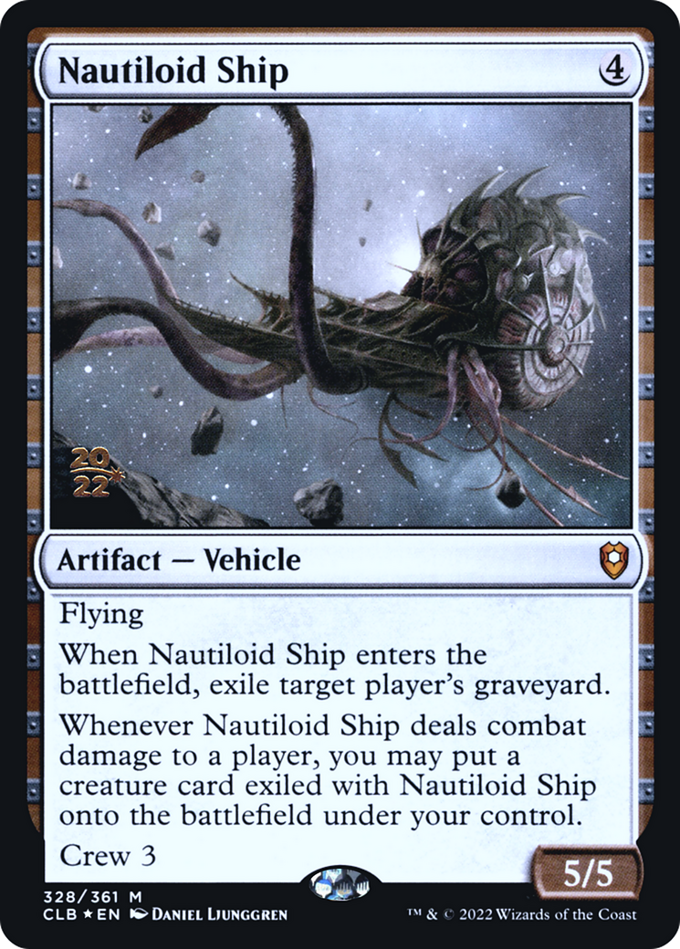 Nautiloid Ship (PRE-328S) [Battle for Baldur's Gate Promos] Foil
