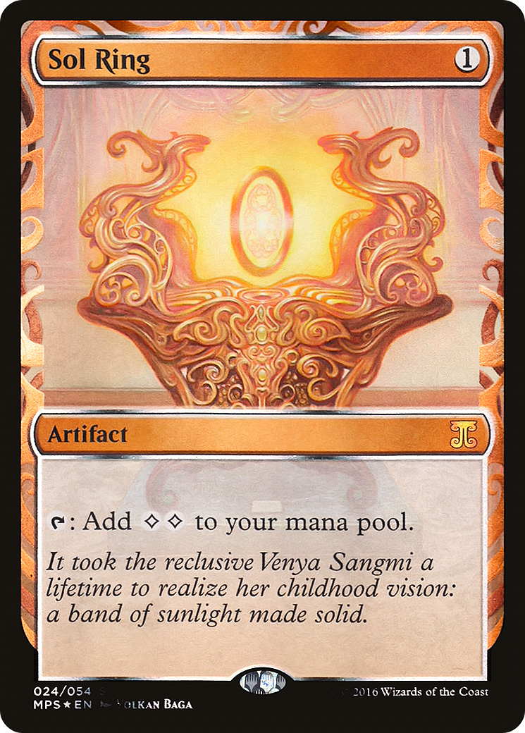 Sol Ring (MPS-024) [Kaladesh Inventions] Foil