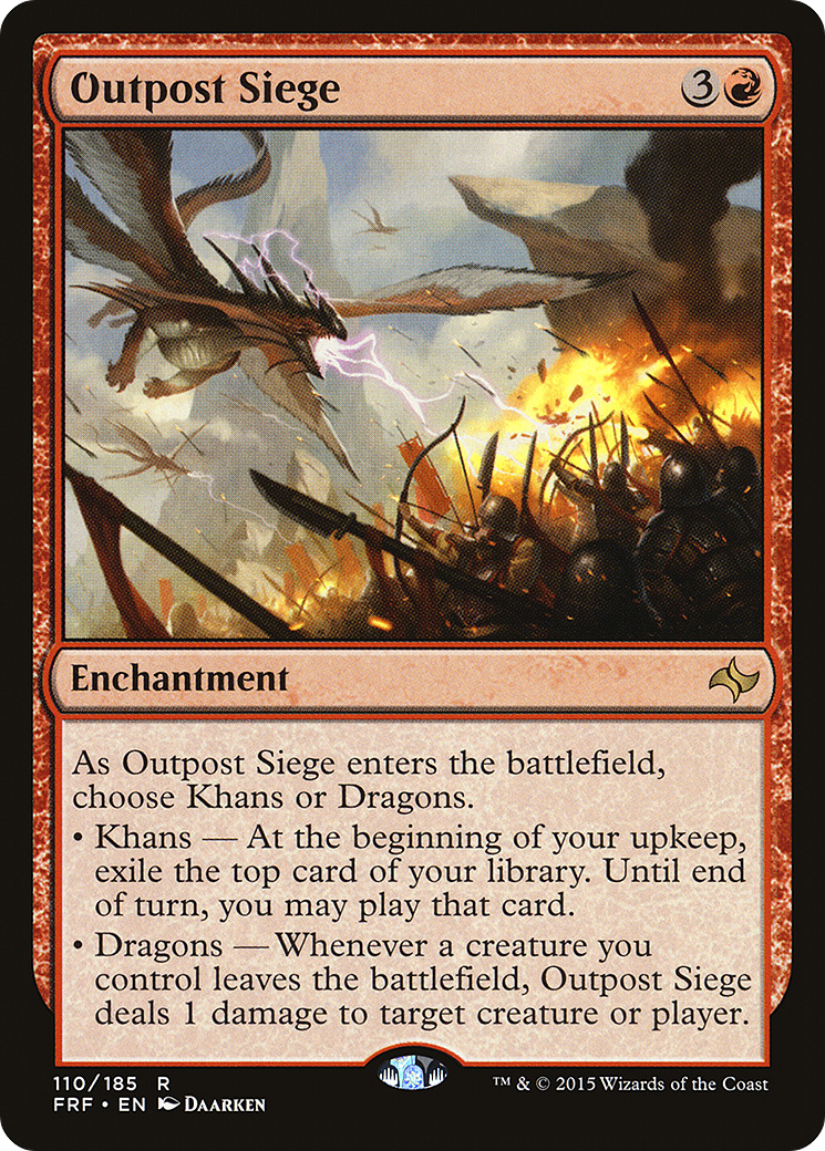 Outpost Siege (FRF-110) [Fate Reforged]