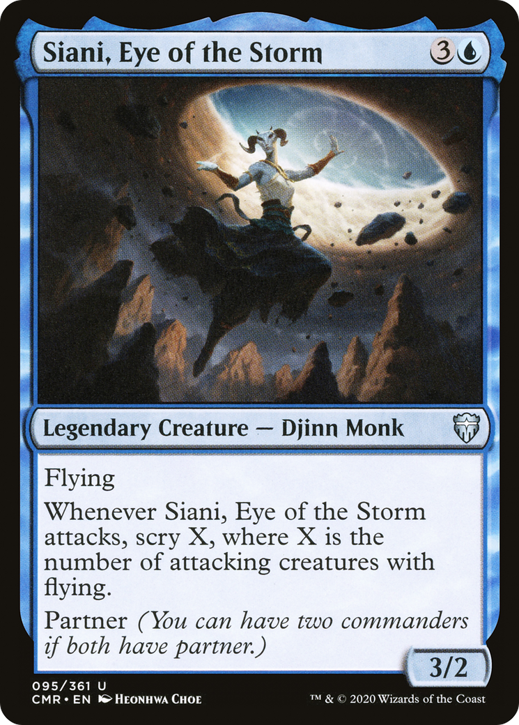 Siani, Eye of the Storm (CMR-095) [Commander Legends]