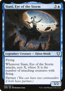 Siani, Eye of the Storm (CMR-095) [Commander Legends] Foil