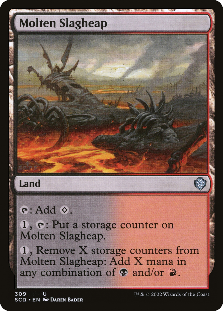 Molten Slagheap (SCD-309) [Starter Commander Decks]