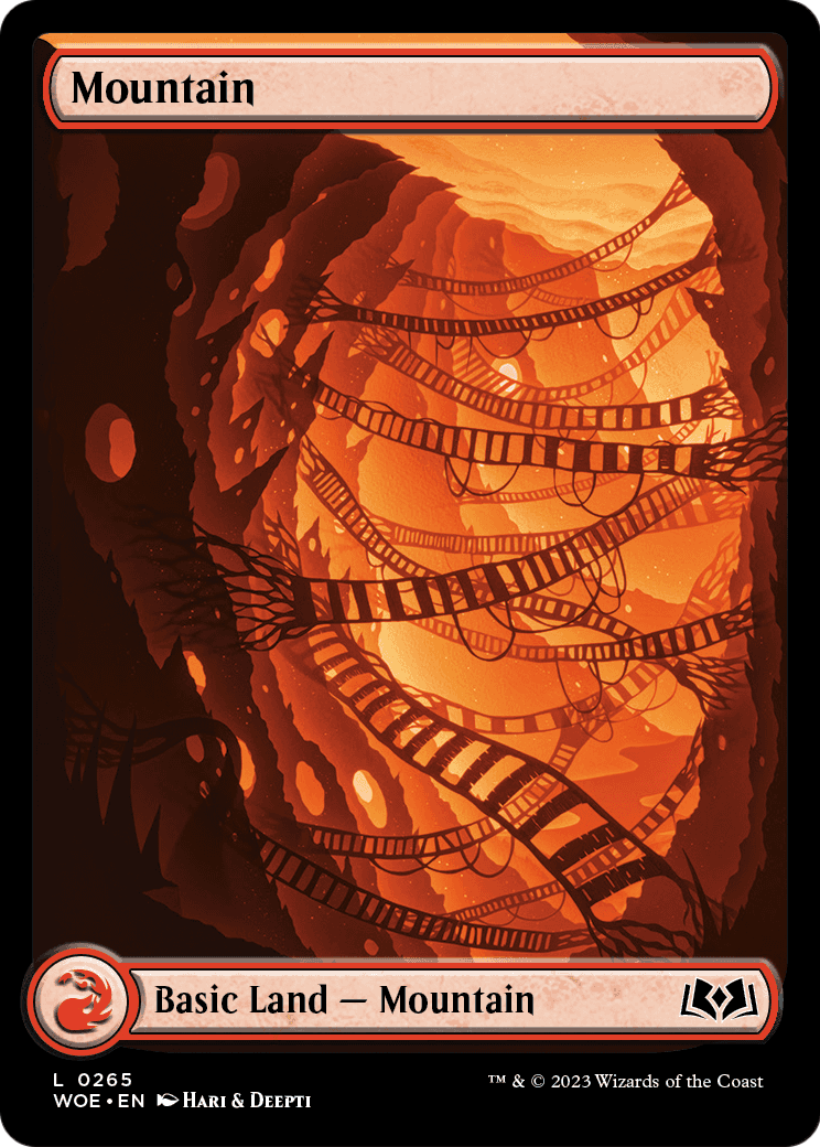 Mountain (WOE-265) [Wilds of Eldraine]