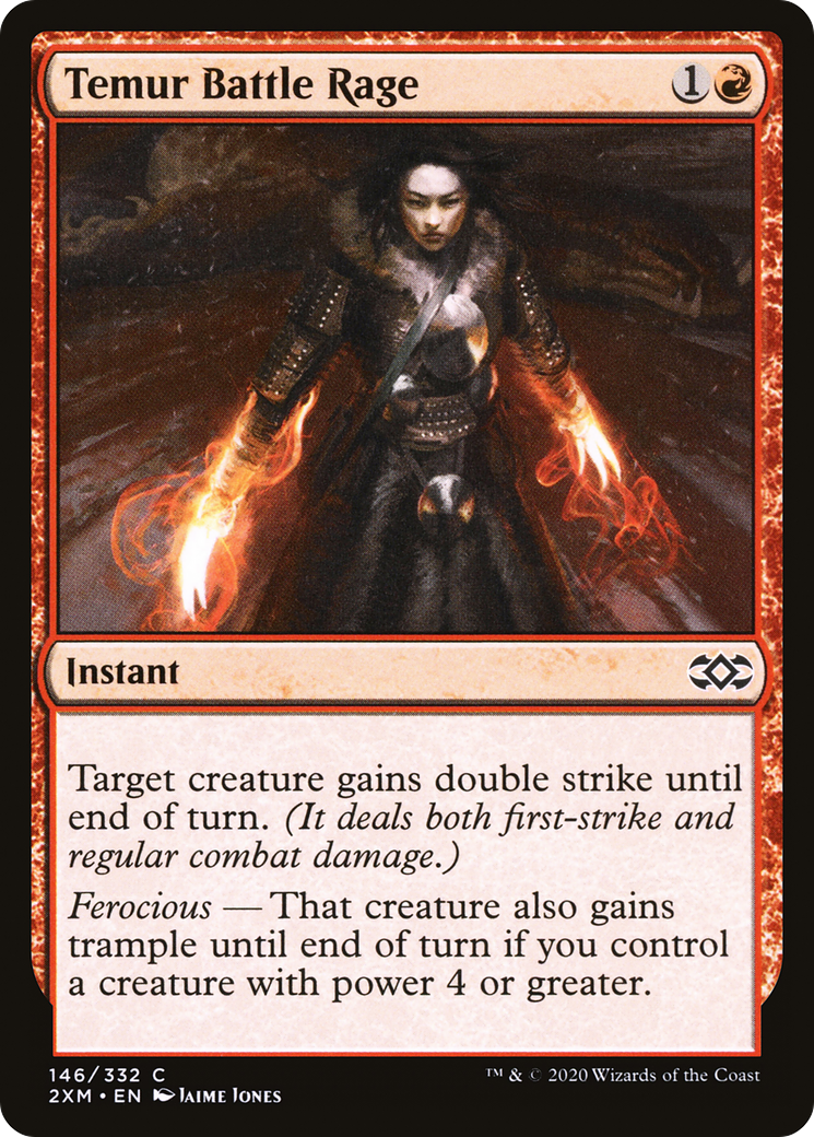 Temur Battle Rage (2XM-146) [Double Masters]