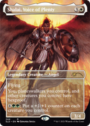 Shalai, Voice of Plenty (SLD-244) (Borderless) [Secret Lair Drop]
