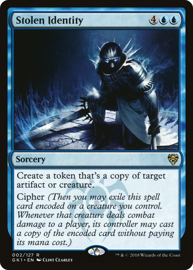 Stolen Identity (GR1-002) [GRN Guild Kit]