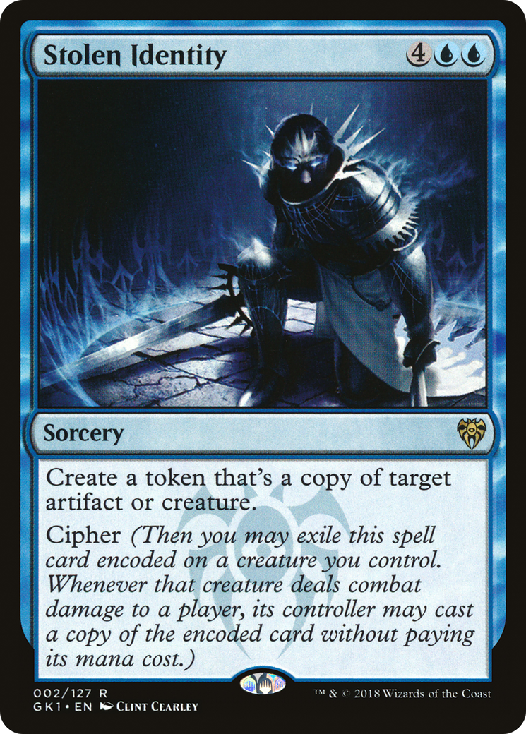 Stolen Identity (GR1-002) [GRN Guild Kit]