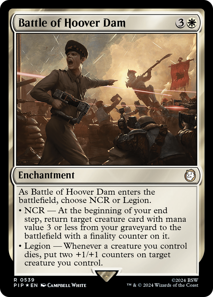 Battle of Hoover Dam (PIP-539) [Fallout] Foil