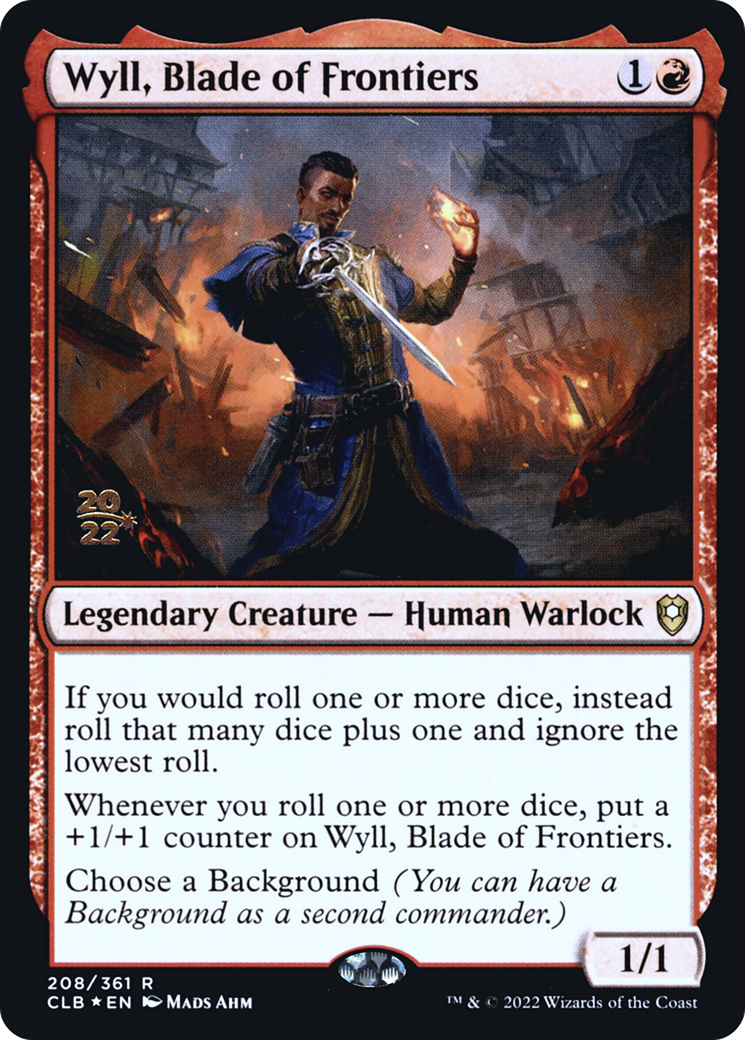 Wyll, Blade of Frontiers (PRE-208S) [Battle for Baldur's Gate Promos] Foil