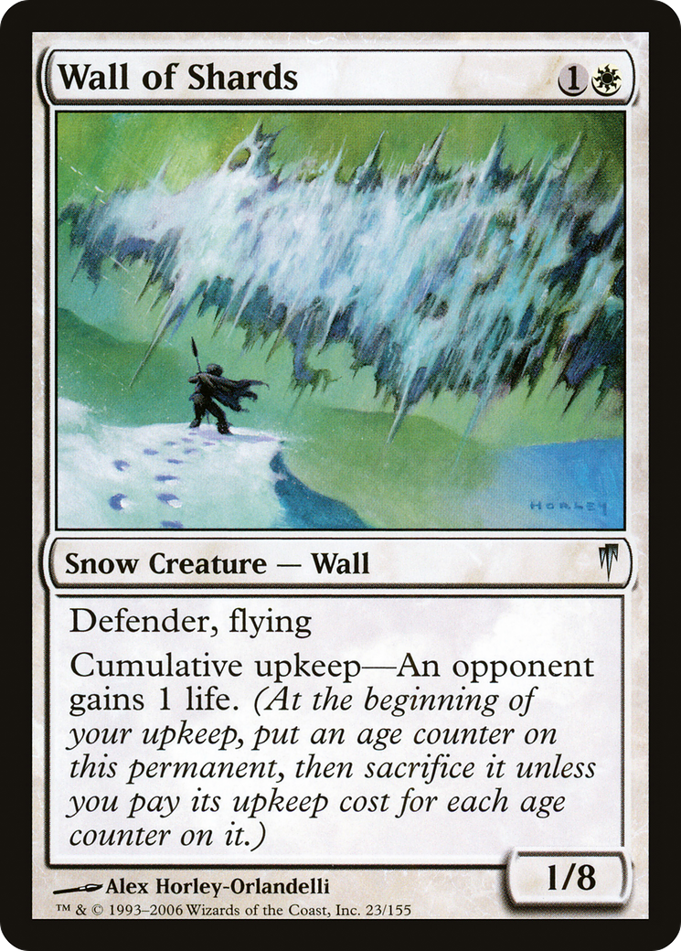 Wall of Shards (CSP-023) [Coldsnap]