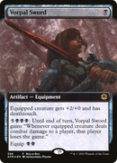 Vorpal Sword (BABP-396) [Adventures in the Forgotten Realms]: (Extended Art) Foil