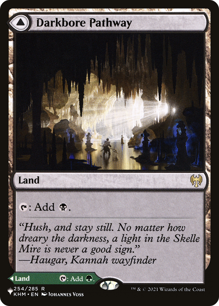 Darkbore Pathway // Slitherbore Pathway (LIST-KHM-254) [The List]