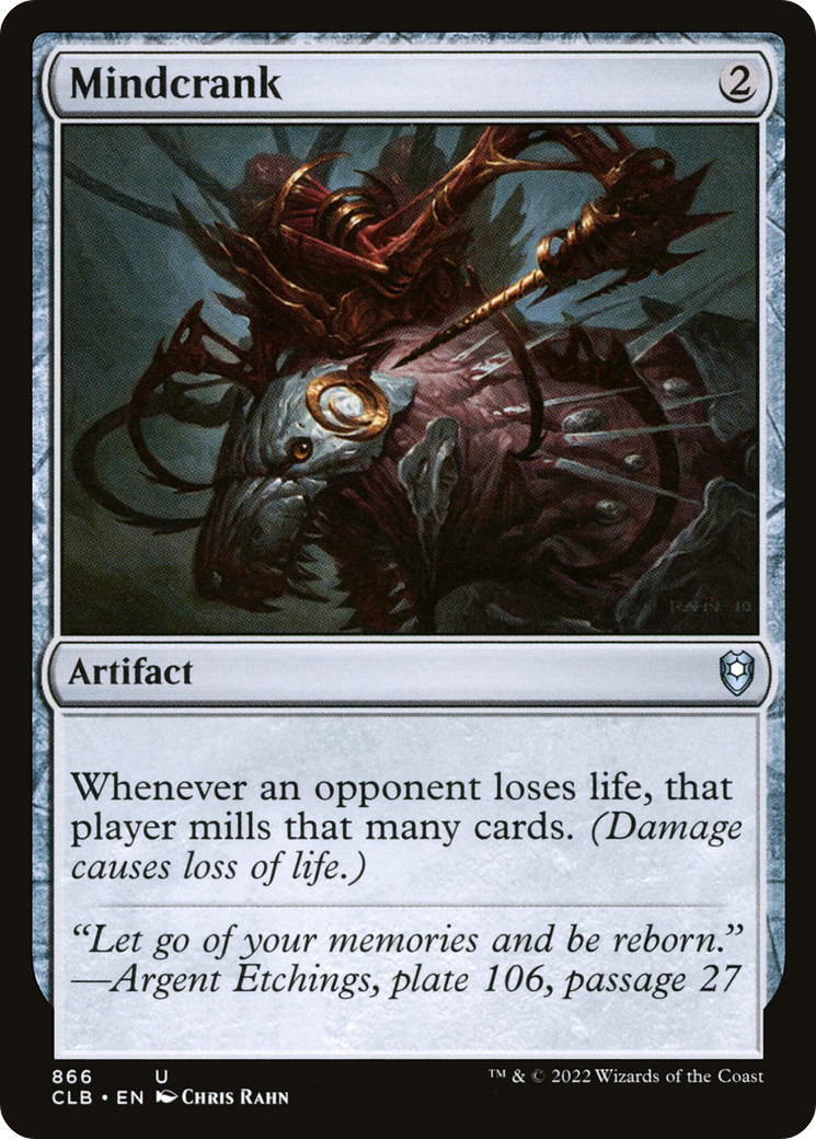 Mindcrank (CLB-866) [Commander Legends: Battle for Baldur's Gate]