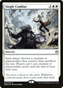 Single Combat (PRE-30S) [War of the Spark Promos] Foil