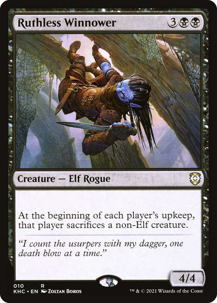 Ruthless Winnower (KHC-010) [Kaldheim Commander]