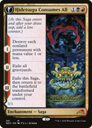 Hidetsugu Consumes All // Vessel of the All-Consuming (NEO-361) [Kamigawa: Neon Dynasty]: (Showcase, fandfc)