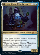 Gregor, Shrewd Magistrate (SLX-021) [Universes Within] Foil