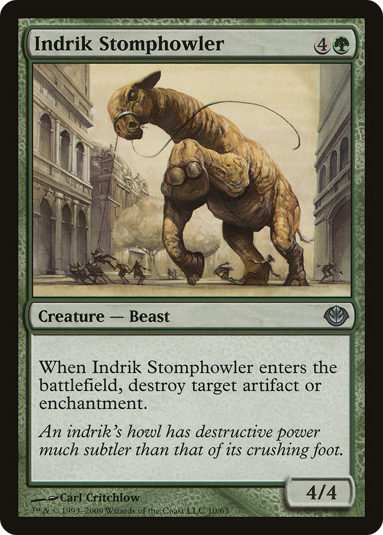 Indrik Stomphowler (DDD-010) [Duel Decks: Garruk vs. Liliana]