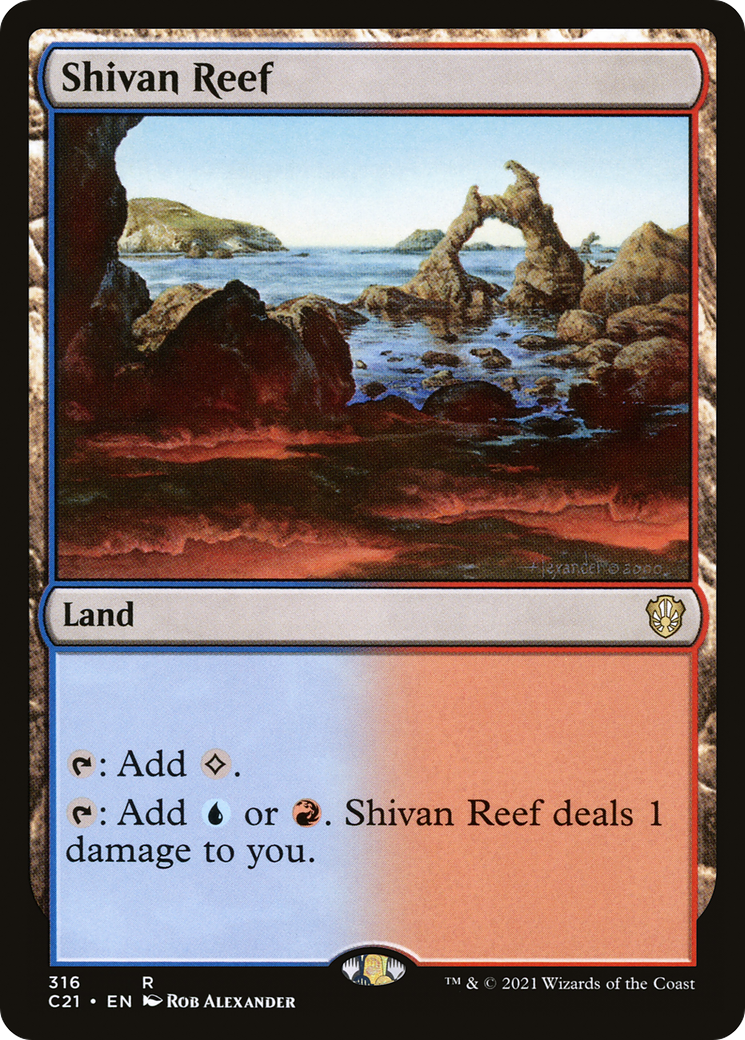 Shivan Reef (C21-316) [Commander 2021]