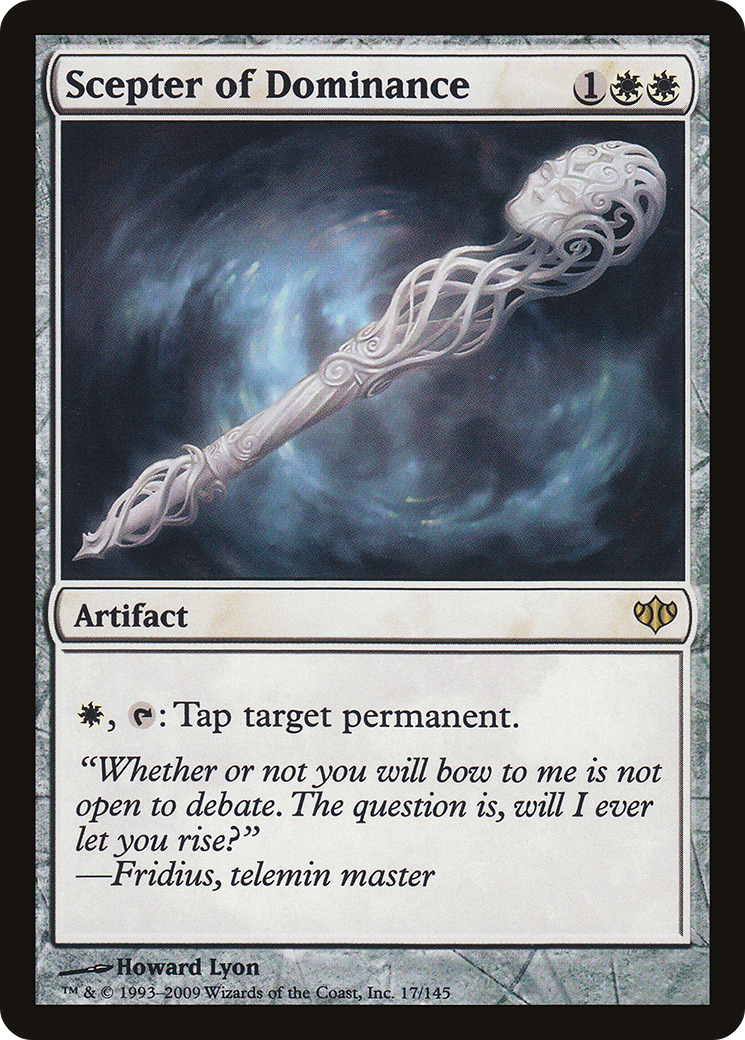 Scepter of Dominance (CON-017) [Conflux]