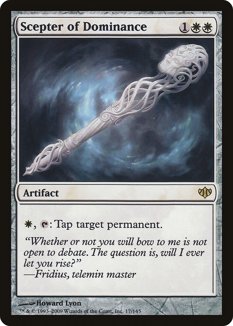 Scepter of Dominance (CON-017) [Conflux] Foil