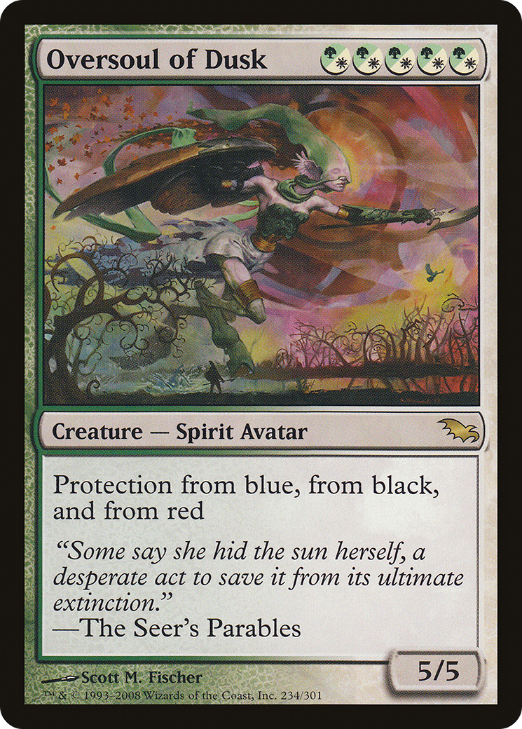 Oversoul of Dusk (SHM-234) [Shadowmoor]