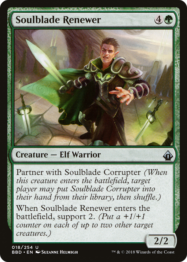 Soulblade Renewer (BBD-018) [Battlebond] Foil