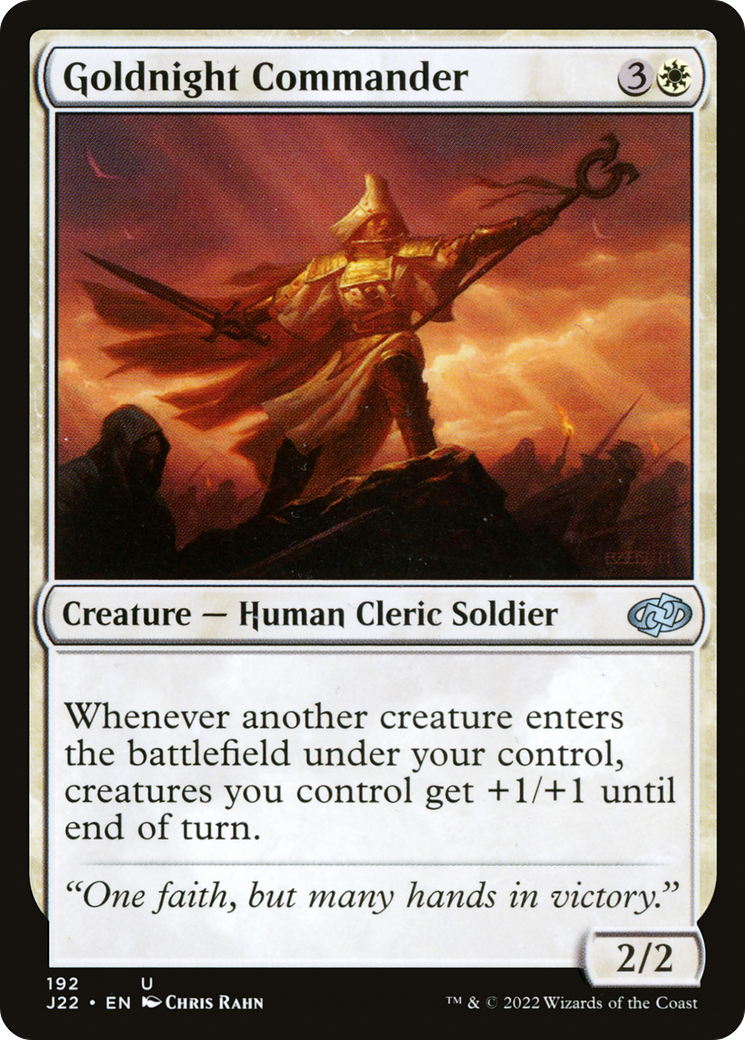 Goldnight Commander (J22-192) [Jumpstart 2022]